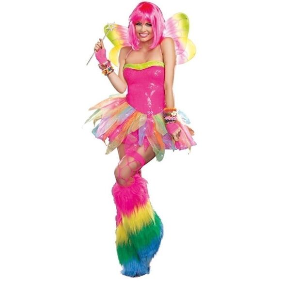 New Dreamgirl Rainbow Fairy   Small - Picture 2 of 8